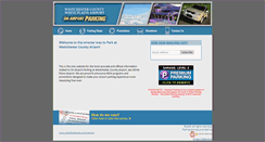 Desktop Screenshot of parkwestchesterairport.com